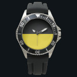 Flagge Baden-Württemberg (deutscher Staat) Armbanduhr<br><div class="desc">In diesem Design steht die Landesflagge Baden-Württemberg, ein Staat im Südwesten Deutschlands, östlich des Rheins, der die Grenze zu Frankreich bildet. Baden-Württemberg ist eine parlamentarische Republik und teilweise souveräner, föderierter Staat, der 1952 durch eine Fusion der Staaten Württemberg-Baden, Südbaden und Württemberg-Hohenzollern gegründet wurde. Die größte Stadt in Baden-Württemberg ist die...</div>