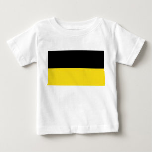 Flagge Baden-Württembergs (deutscher Staat) Baby T-shirt