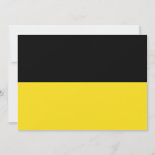 Flagge Baden-Württembergs (deutscher Staat) Karte
