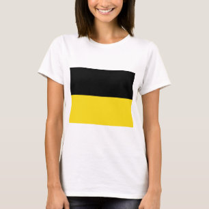 Flagge Baden-Württembergs (deutscher Staat) T-Shirt