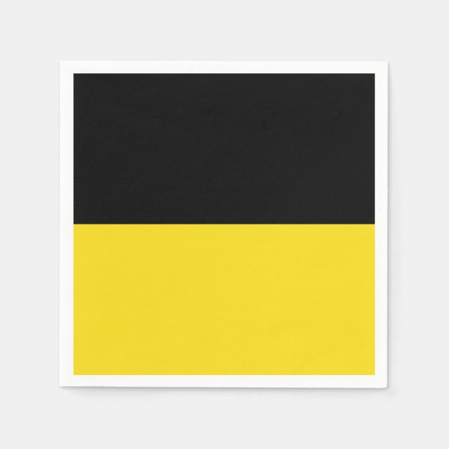 Flagge Baden-Württembergs Napkins Serviette (Vorderseite)