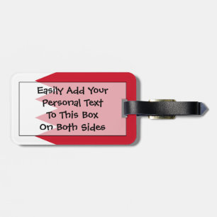 Flagge Bahrain Easy ID Personal Gepäckanhänger