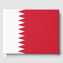 Flagge Bahrain Gästebuch