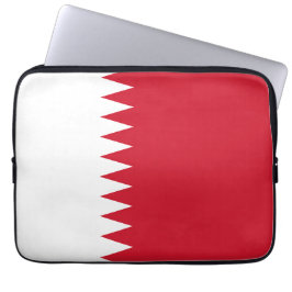 Flagge Bahrain Laptopschutzhülle