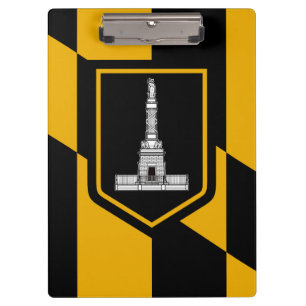 Flagge Baltimore, Maryland Clipboard Klemmbrett