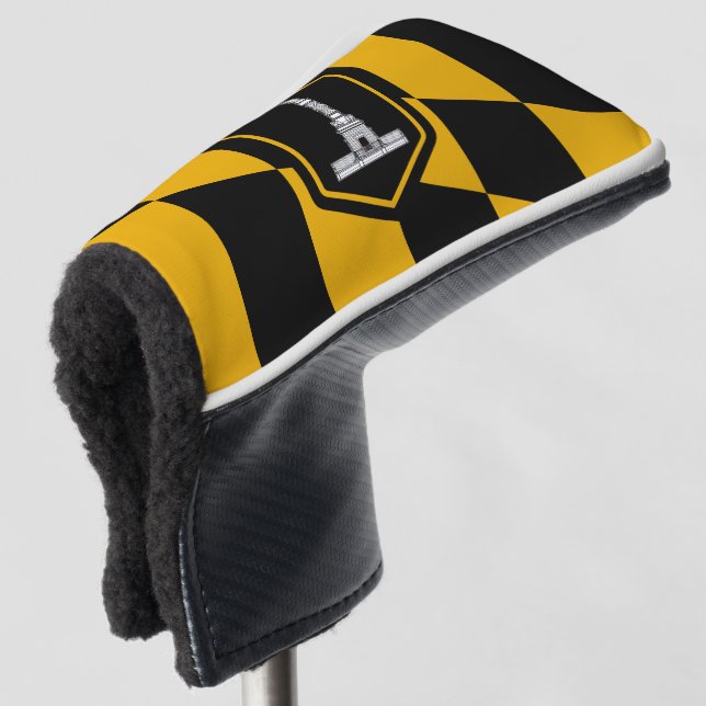 Flagge Baltimore, Maryland Golf Head Cover Golf Headcover (3/4 Vorderseite)