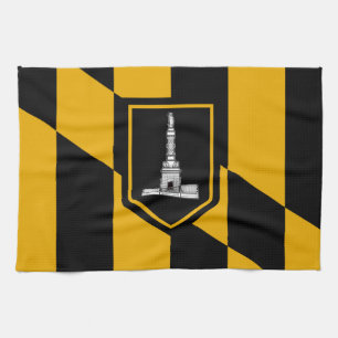 Flagge Baltimore, Maryland Handtuch