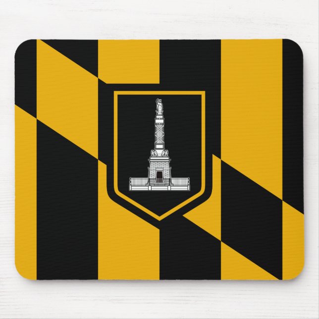 Flagge Baltimore, Maryland Mouse Pad Mousepad (Vorne)