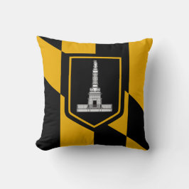 Flagge Baltimore (Maryland, USA) Kissen