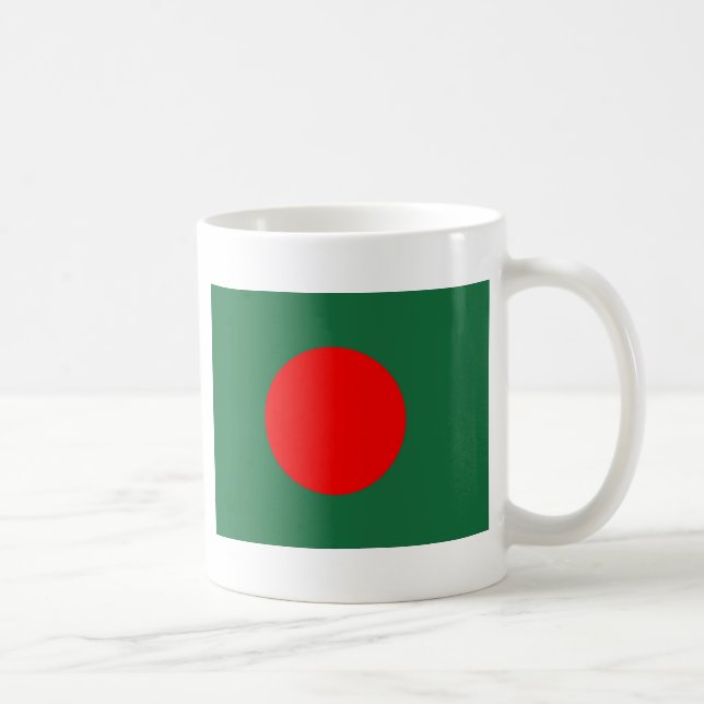 Flagge Bangladesch Tasse (Rechts)