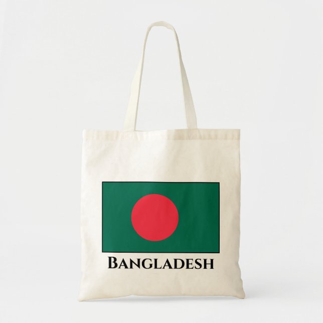 Flagge Bangladesch Tragetasche (Vorne)
