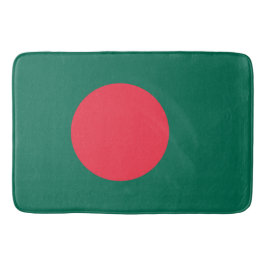 Flagge Bangladeschs (Bangladesch) Badematte