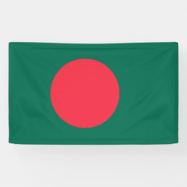 Flagge Bangladeschs (Bangladesch) Banner