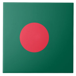 Flagge Bangladeschs (Bangladesch) Fliese