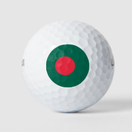 Flagge Bangladeschs (Bangladesch) Golfball