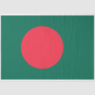 Flagge Bangladeschs (Bangladesch) Seidenpapier