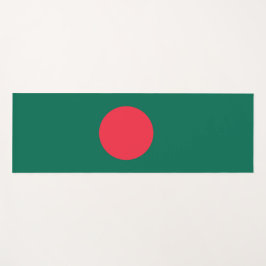 Flagge Bangladeschs (Bangladesch) Yogamatte
