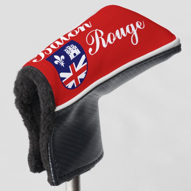 Flagge Baton Rouge, Louisiana Golf Head Cover Golf Headcover (3/4 Vorderseite)