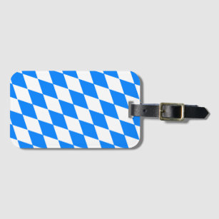 Flagge Bayerns Gepäckanhänger