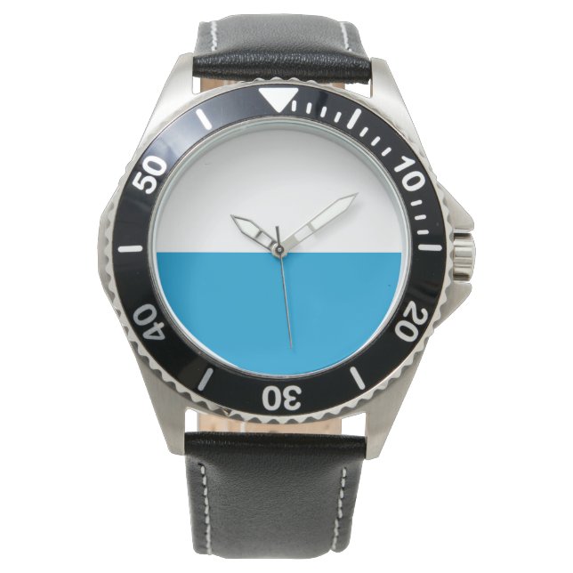 Flagge Bayerns Uhr (Vorderseite)