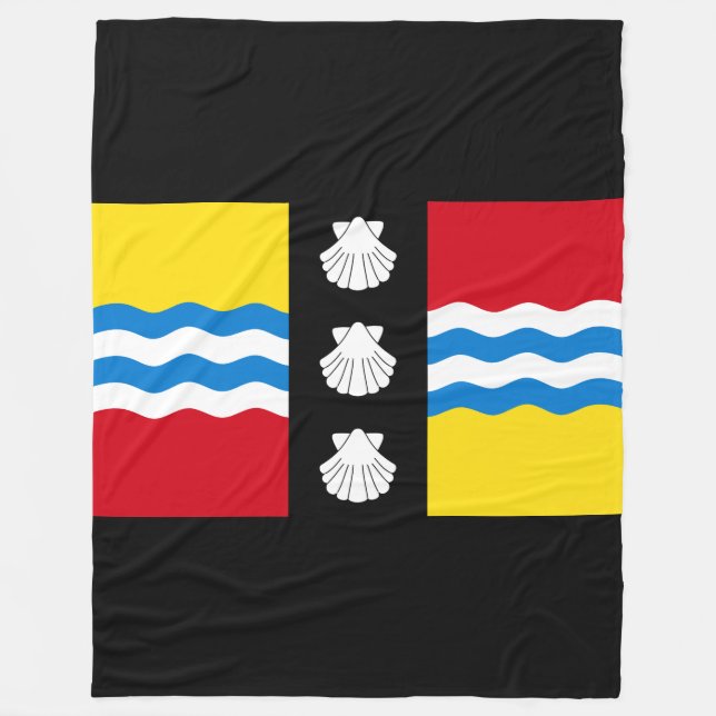 Flagge Bedfordshire Fleece Blanket (Vorderseite)