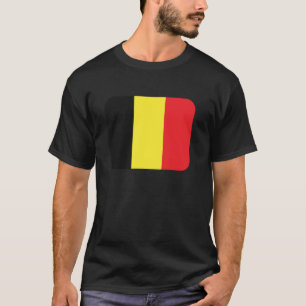 Flagge Belgien T-Shirt