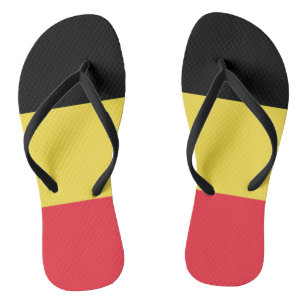 Flagge Belgien Tricolore Flip Flops