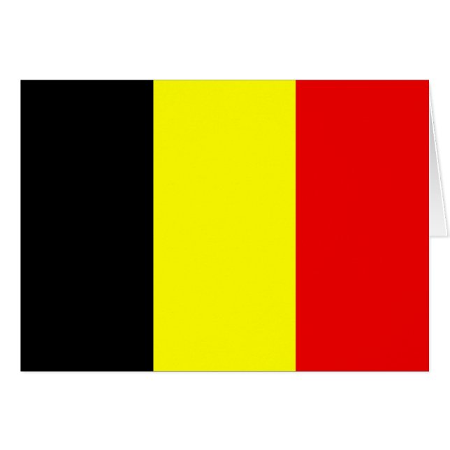 Flagge Belgiens (Vorderseite (Horizontal))