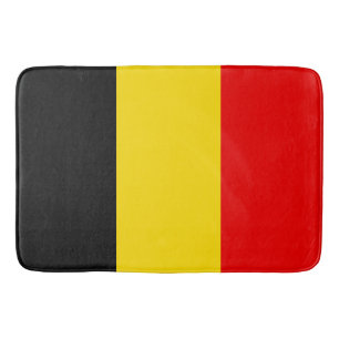 Flagge Belgiens Badematte
