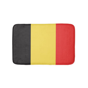 Flagge Belgiens Badematte