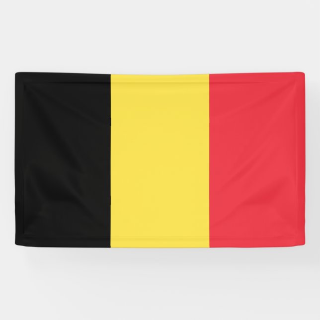 Flagge Belgiens Banner (Horizontal)