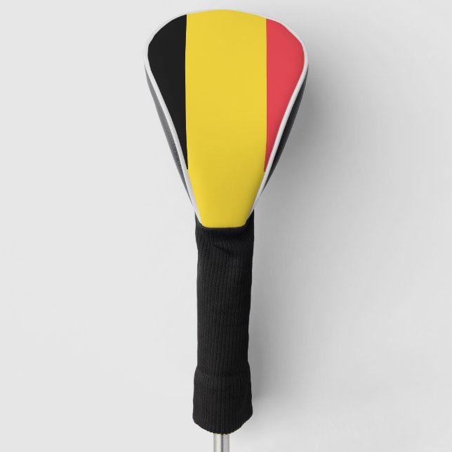 Flagge Belgiens Golf Headcover (Vorderseite)