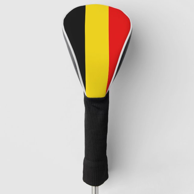Flagge Belgiens Golf Headcover (Vorderseite)