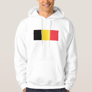 Flagge Belgiens Hoodie