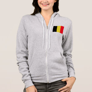 Flagge Belgiens Hoodie