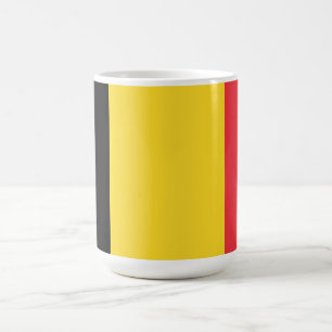 Flagge Belgiens Kaffeetasse