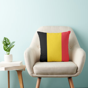 Flagge Belgiens Kissen