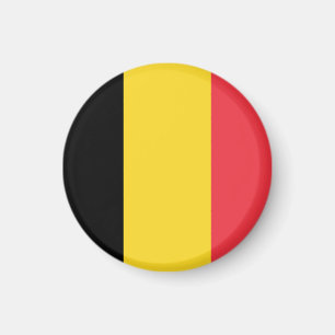 Flagge Belgiens Magnet