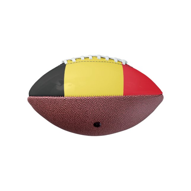 Flagge Belgiens Mini Football (Gedreht 270)
