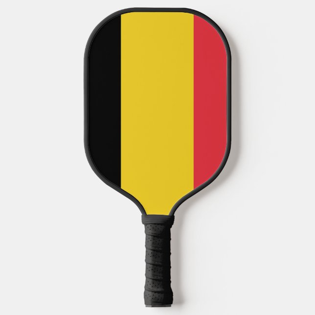 Flagge Belgiens Pickleball Schläger (Vorderseite)