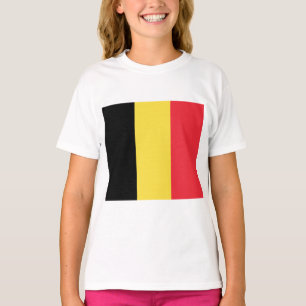 Flagge Belgiens T-Shirt