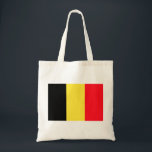 Flagge Belgiens Tragetasche<br><div class="desc">Belgium Fahne,  Belgium,  Brüssel,  Deutschland,  Fahne,  Deutschland,  Europa,  Insel,  uk,  franz.,  Flagge,  Strand,  Insel,  Reise,  Abenteuer,  Kultur,  Katz,  Tier,  Tiere,  Vintag,  erkunden,  wandern,  Mutter Erde,  Umweltschützer,  Erhaltung,  wild lebende Tiere, </div>