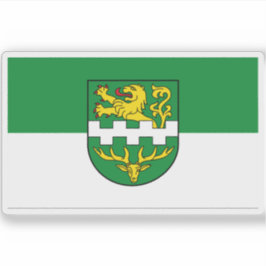 Flagge Bergisch Gladbach, Deutschland Aufkleber