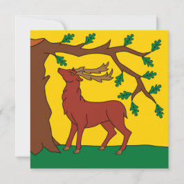 Flagge Berkshire (Vereinigtes Königreich) Karte