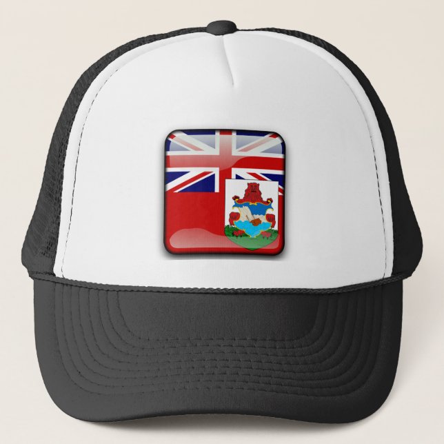 Flagge Bermudas Truckerkappe (Vorderseite)