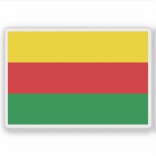 Flagge Bilzen, Belgien Aufkleber