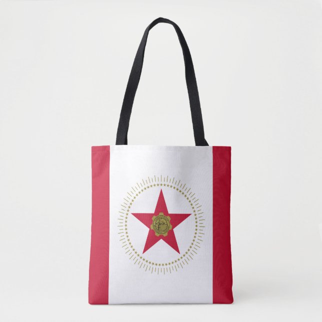 Flagge Birminghams, Alabama Tote Tag (Vorderseite)