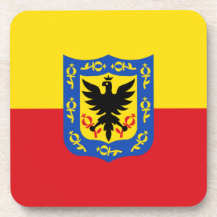 Flagge Bogotas, Kolumbien Getränkeuntersetzer
