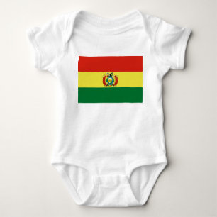 Flagge Boliviens Baby Strampler