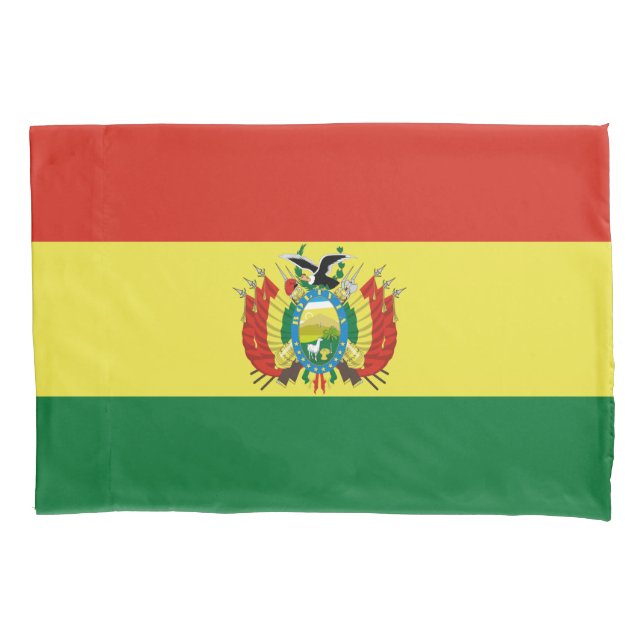Flagge Boliviens Kissenbezug (Vorderseite)